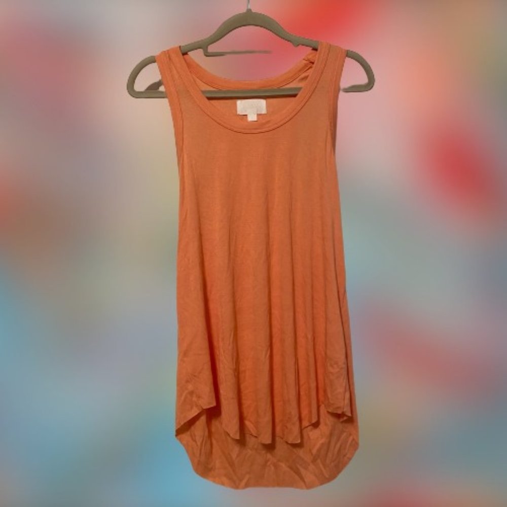 Every Scoop Neck Lightly Ribbed Tank